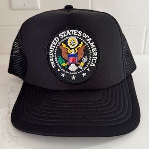 USA Eblem Patch Mesh Cap Adult
